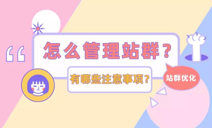 seo优化：做站群管理怎么做，多个网站关键词排名是怎么优化？